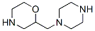 Morpholine, 2-(1-piperazinylmethyl)-(9ci)Structure,122894-75-1Structure Morpholine, 2-(1-piperazinylmethyl)-(9ci) Structure,122894-75-1Structure