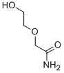 2(2-羥基乙氧基)乙酰胺結(jié)構(gòu)式_123-85-3結(jié)構(gòu)式