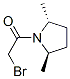 Pyrrolidine, 1-(bromoacetyl)-2,5-dimethyl-, (2r-trans)- (9ci)Structure,123265-83-8Structure Pyrrolidine, 1-(bromoacetyl)-2,5-dimethyl-, (2r-trans)- (9ci) Structure,123265-83-8Structure
