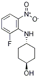 (1r,4r)-4-((2-氟-6-硝基苯基)氨基)環(huán)己醇結(jié)構(gòu)式_1233958-43-4結(jié)構(gòu)式