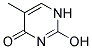 4(1H)-pyrimidinone, 2-hydroxy-5-methyl-(9ci)Structure,123430-67-1Structure 4(1H)-pyrimidinone, 2-hydroxy-5-methyl-(9ci) Structure,123430-67-1Structure