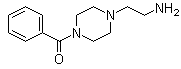 1-Benzoyl-4-(2-aminoethyl)piperazineStructure,123469-39-6Structure 1-Benzoyl-4-(2-aminoethyl)piperazine Structure,123469-39-6Structure