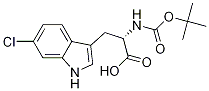 L-N-Boc-6-氯色氨酸結構式_1234875-52-5結構式