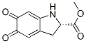 (2s)-(9ci)-2,3,5,6-四氫-5,6-二氧代-1H-吲哚-2-羧酸甲酯結(jié)構(gòu)式_123539-56-0結(jié)構(gòu)式