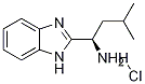 (R)-1-(1H-苯并咪唑-2-基)-3-甲基丁胺鹽酸鹽結(jié)構(gòu)式_1235643-62-5結(jié)構(gòu)式