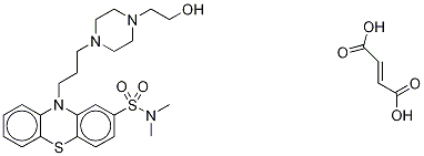 硫丙拉嗪二富馬酸鹽結(jié)構(gòu)式_123937-18-8結(jié)構(gòu)式
