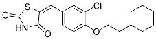 5-[[3-氯-4-(2-環(huán)己基乙氧基)苯基]亞甲基]-2,4-噻唑烷二酮結(jié)構(gòu)式_1239610-72-0結(jié)構(gòu)式