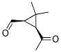 (1r-順式)-(9ci)-3-乙酰基-2,2-二甲基-環(huán)丙烷羧醛結(jié)構(gòu)式_124150-82-9結(jié)構(gòu)式