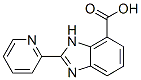 1H-Benzimidazole-7-carboxylic acid, 2-(2-pyridinyl)-Structure,124340-85-8Structure 1H-Benzimidazole-7-carboxylic acid, 2-(2-pyridinyl)- Structure,124340-85-8Structure