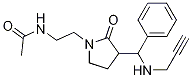 N-(2-(2-oxo-3-(phenyl(prop-2-ynylamino)methyl)pyrrolidin-1-yl)ethyl)acetamideStructure,1245806-94-3Structure N-(2-(2-oxo-3-(phenyl(prop-2-ynylamino)methyl)pyrrolidin-1-yl)ethyl)acetamide Structure,1245806-94-3Structure