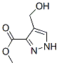 (9ci)-4-(羥基甲基)-1H-吡唑-3-羧酸甲酯結(jié)構(gòu)式_124598-39-6結(jié)構(gòu)式
