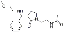 N-(2-(3-((2-methoxyethylamino)(phenyl)methyl)-2-oxopyrrolidin-1-yl)ethyl)acetamideStructure,1246653-52-0Structure N-(2-(3-((2-methoxyethylamino)(phenyl)methyl)-2-oxopyrrolidin-1-yl)ethyl)acetamide Structure,1246653-52-0Structure