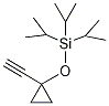 1-Ethynyl-1-(triisopropylsilyloxy)cyclopropaneStructure,1246814-98-1Structure 1-Ethynyl-1-(triisopropylsilyloxy)cyclopropane Structure,1246814-98-1Structure