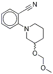 rac-1-[2-(氰基)苯基]-3-O-甲氧基甲基-3-羥基哌啶結(jié)構(gòu)式_1246818-75-6結(jié)構(gòu)式