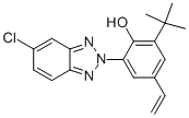 2-(5-氯-2H-苯并噻唑-2-基)-6-(1,1-二甲基乙基)-4-乙烯苯酚結(jié)構(gòu)式_124883-10-9結(jié)構(gòu)式
