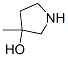 3-Pyrrolidinol, 3-methyl-Structure,125032-87-3Structure 3-Pyrrolidinol, 3-methyl- Structure,125032-87-3Structure
