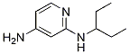 N2-(pentan-3-yl)pyridine-2,4-diamineStructure,1250612-17-9Structure N2-(pentan-3-yl)pyridine-2,4-diamine Structure,1250612-17-9Structure