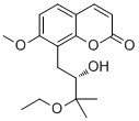 8-(3-EThoxy-2-hydroxy-3-methylbutyl)-7-methoxycoumarinStructure,125072-68-6Structure 8-(3-EThoxy-2-hydroxy-3-methylbutyl)-7-methoxycoumarin Structure,125072-68-6Structure