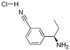 (R)-3-(1-氨基丙基)苯甲腈鹽酸鹽結(jié)構(gòu)式_1253792-93-6結(jié)構(gòu)式