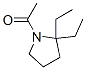 Pyrrolidine, 1-acetyl-2,2-diethyl- (9ci)Structure,125573-94-6Structure Pyrrolidine, 1-acetyl-2,2-diethyl- (9ci) Structure,125573-94-6Structure