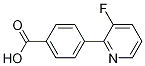 4-(3-氟吡啶-2-基)苯甲酸結(jié)構(gòu)式_1260650-69-8結(jié)構(gòu)式