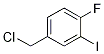 4-(Chloromethyl)-1-fluoro-2-iodobenzeneStructure,1261837-89-1Structure 4-(Chloromethyl)-1-fluoro-2-iodobenzene Structure,1261837-89-1Structure