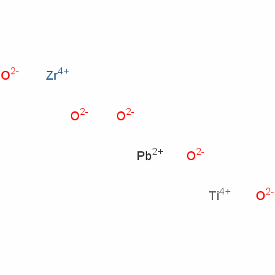 Lead titanium zirconium oxideStructure,12626-81-2Structure Lead titanium zirconium oxide Structure,12626-81-2Structure