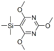 Pyrimidine, 2,4,6-trimethoxy-5-(trimethylsilyl)- (9ci)Structure,126327-72-8Structure Pyrimidine, 2,4,6-trimethoxy-5-(trimethylsilyl)- (9ci) Structure,126327-72-8Structure