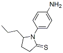 2-Pyrrolidinethione, 1-(4-aminophenyl)-5-propyl-Structure,126356-18-1Structure 2-Pyrrolidinethione, 1-(4-aminophenyl)-5-propyl- Structure,126356-18-1Structure