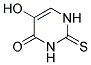 4(1H)-pyrimidinone, 2,3-dihydro-5-hydroxy-2-thioxo-(9ci)Structure,126365-49-9Structure 4(1H)-pyrimidinone, 2,3-dihydro-5-hydroxy-2-thioxo-(9ci) Structure,126365-49-9Structure