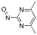 Pyrimidine, 4,6-dimethyl-2-nitroso- (9ci)Structure,126382-54-5Structure Pyrimidine, 4,6-dimethyl-2-nitroso- (9ci) Structure,126382-54-5Structure