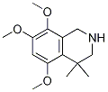 5,7,8-Trimethoxy-4,4-dimethyl-1,2,3,4-tetrahydroisoquinolineStructure,1267282-60-9Structure 5,7,8-Trimethoxy-4,4-dimethyl-1,2,3,4-tetrahydroisoquinoline Structure,1267282-60-9Structure
