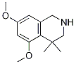 5,7-Dimethoxy-4,4-dimethyl-1,2,3,4-tetrahydroisoquinolineStructure,1267476-78-7Structure 5,7-Dimethoxy-4,4-dimethyl-1,2,3,4-tetrahydroisoquinoline Structure,1267476-78-7Structure