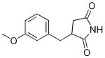 3-(3-Methoxybenzyl)pyrrolidine-2,5-dioneStructure,1267618-58-5Structure 3-(3-Methoxybenzyl)pyrrolidine-2,5-dione Structure,1267618-58-5Structure