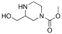 1-Piperazinecarboxylicacid,3-(hydroxymethyl)-,methylester(9ci)Structure,126766-56-1Structure 1-Piperazinecarboxylicacid,3-(hydroxymethyl)-,methylester(9ci) Structure,126766-56-1Structure