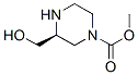 1-Piperazinecarboxylicacid,3-(hydroxymethyl)-,methylester,(s)-(9ci)Structure,126766-61-8Structure 1-Piperazinecarboxylicacid,3-(hydroxymethyl)-,methylester,(s)-(9ci) Structure,126766-61-8Structure