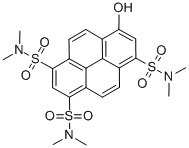8-羥基-n,n,n,n,N,N-六甲基芘-1,3,6-三磺酰胺結構式_127044-59-1結構式