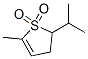 Thiophene, 2,3-dihydro-5-methyl-2-(1-methylethyl)-, 1,1-dioxide (9ci)Structure,127649-99-4Structure Thiophene, 2,3-dihydro-5-methyl-2-(1-methylethyl)-, 1,1-dioxide (9ci) Structure,127649-99-4Structure