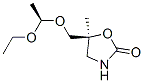 (r*,s*)-(9ci)-5-[(1-乙氧基乙氧基)甲基]-5-甲基-2-噁唑烷酮結構式_127661-17-0結構式