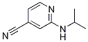2-(異丙基氨基)異煙腈結(jié)構(gòu)式_127680-78-8結(jié)構(gòu)式