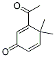 2,5-Cyclohexadien-1-one, 3-acetyl-4,4-dimethyl-(9ci)Structure,127701-69-3Structure 2,5-Cyclohexadien-1-one, 3-acetyl-4,4-dimethyl-(9ci) Structure,127701-69-3Structure
