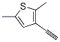Thiophene, 3-ethynyl-2,5-dimethyl- (9ci)Structure,127798-29-2Structure Thiophene, 3-ethynyl-2,5-dimethyl- (9ci) Structure,127798-29-2Structure
