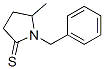 2-Pyrrolidinethione, 5-methyl-1-(phenylmethyl)-Structure,127839-92-3Structure 2-Pyrrolidinethione, 5-methyl-1-(phenylmethyl)- Structure,127839-92-3Structure