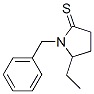 2-Pyrrolidinethione, 5-ethyl-1-(phenylmethyl)-Structure,127839-94-5Structure 2-Pyrrolidinethione, 5-ethyl-1-(phenylmethyl)- Structure,127839-94-5Structure