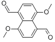 1,5-Diformyl-4,8-dimethoxynaphthaleneStructure,128038-44-8Structure 1,5-Diformyl-4,8-dimethoxynaphthalene Structure,128038-44-8Structure
