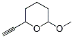 (9ci)-2-乙炔四氫-6-甲氧基-2H-吡喃結構式_128176-26-1結構式