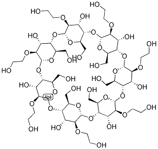 Hydroxyethyl-beta-Cycolodextrin Structure,128446-32-2Structure