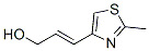 2-Propen-1-ol, 3-(2-methyl-4-thiazolyl)-Structure,128674-40-8Structure 2-Propen-1-ol, 3-(2-methyl-4-thiazolyl)- Structure,128674-40-8Structure