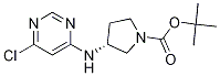 (R)-3-(6-氯-嘧啶-4-基氨基)-吡咯烷-1-羧酸叔丁酯結(jié)構(gòu)式_1289585-36-9結(jié)構(gòu)式