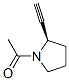 Pyrrolidine, 1-acetyl-2-ethynyl-, (r)- (9ci)Structure,128960-01-0Structure Pyrrolidine, 1-acetyl-2-ethynyl-, (r)- (9ci) Structure,128960-01-0Structure